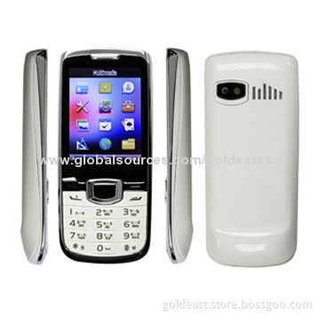 2.4-inch TFT Phones, QVGA, 240x320P, MT6250D, 104MHz, Dual-SIM, Dual-standby, 0.3MP, 32MB Storage